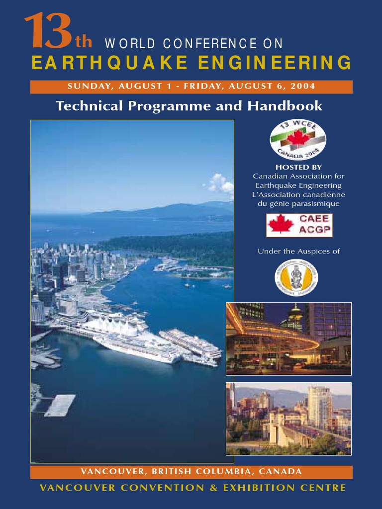 13th World Conference on EArthquake EngineeringFull Papers
