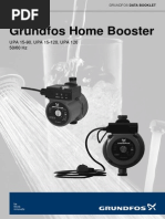 Grundfos UPA 15-90 160 Booster Pump 230V (98699677) For Domestic Water, Shower, Taps