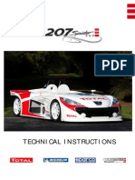 Teknisk Info Peugeot 207 Spider - Engelsk
