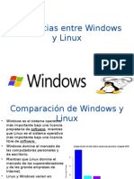 Diferencias Entre Windows y Linux