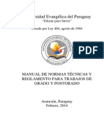 Manual de La Universidad Evangélica Del Paraguay