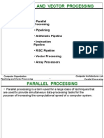 Pipelining and Vector Processing: - Parallel