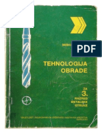 Tehnologija Obrade Za 3. Razred Metalske Struke PDF