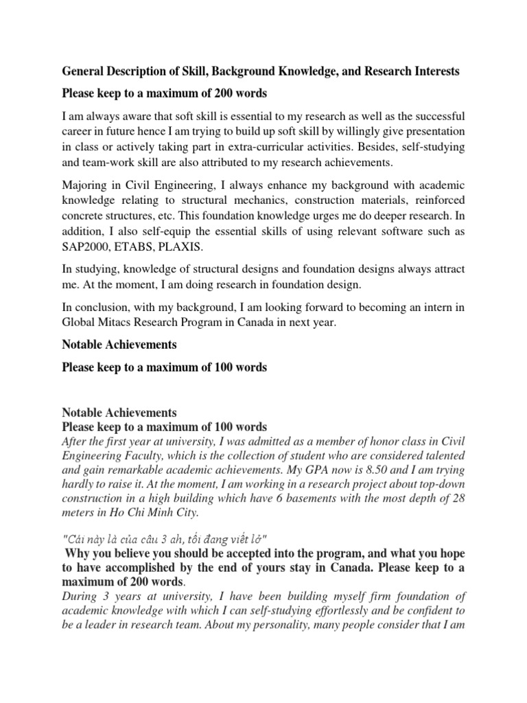 General Description Of Skill Internship Leadership Mentoring