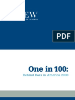 One in 100 — Behind Bars in America 2008 (Pew Center on the States)