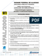 Prova - Fund - Auxiliar de Biblioteca Tipo 1