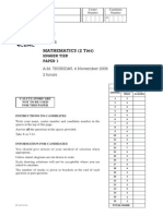 WJEC GCSE MathsHigher - P1 A2008