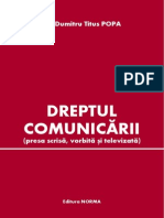 Dumitru Titus Popa - Dreptul Comunicării (presă scrisă, vorbită, televizată),.pdf