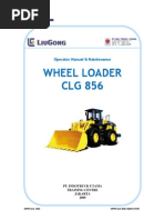 Download WHEEL LOADER Maintenance  specification WA CGL 856 Liu Gongpdf by Sawal Wal SN253018325 doc pdf