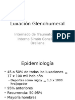 Luxación Glenohumeral