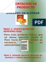 Exportacion de Un Producto