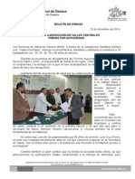 10 de diciembre 2014 ENTREGA JURISDICCIÓN DE VALLES CENTRALES PREMIO POR ANTIGÜEDAD.doc