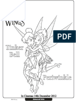 Printable Tinkerbell and Periwinkle Coloring Pages