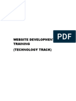 Website Development Training Tech Track