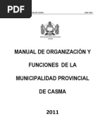 MOF CASMA