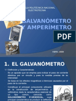 Galvanometro y Amperimetro
