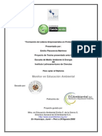 Formación de Líderes Empresariales en Protección Ambiental