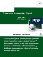 Transducer Analog Dan Digital