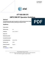 UMTS DNB RF Operation Guidelines