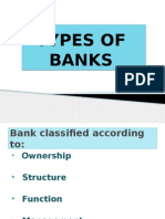 Types of Banks Types of Banks