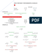 Formulario Física i