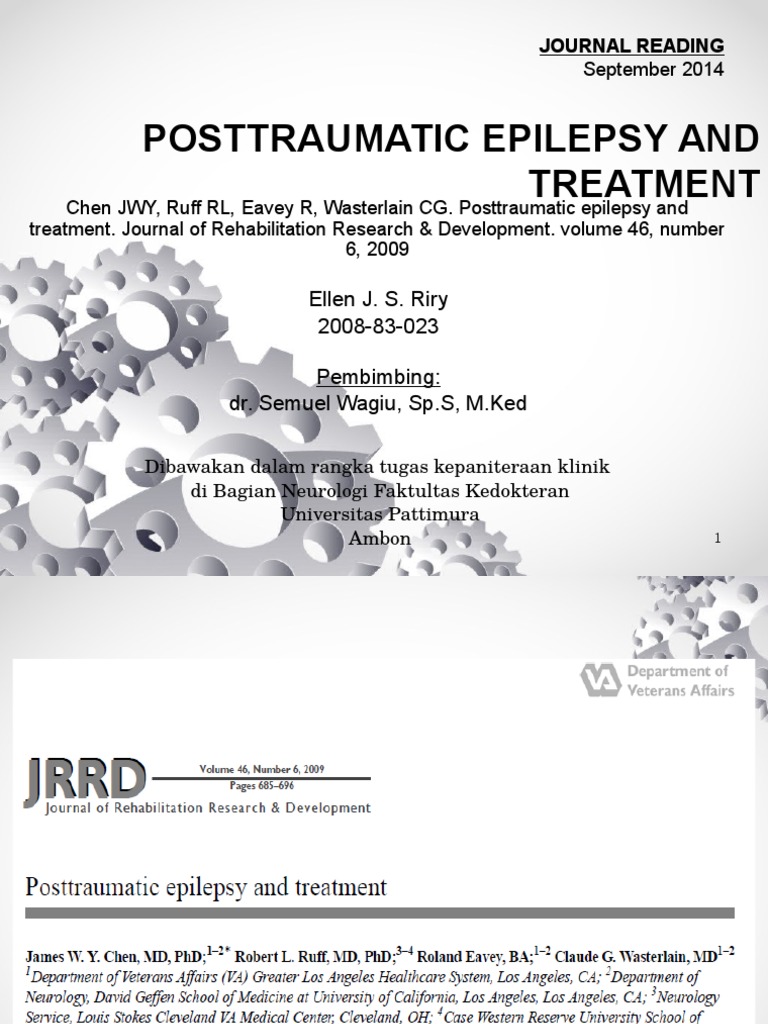 Posttraumatic Epilepsy | Traumatic Brain Injury | Epilepsy