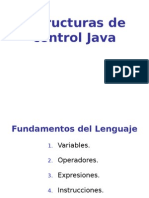 Estructuras Control Java