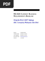 Malaysia RD020 Requirement GST 20150112 V1 0