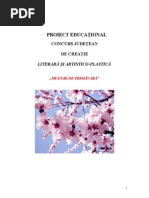 Concurs judetean ,, Muguri de primavara ,,