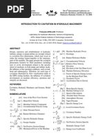 Introduction To Cavitation in Hydraulic Machinery