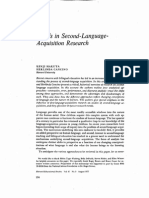 (1977) - Trends in Second Language Acquisition Research