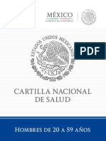 Cartilla Nacional de Salud Hombres