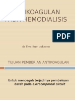Antikoagulan Pada Hemodialisis Juli 2013