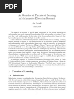 Download An Overview of Theories of Learning in Mathematics Education Research 2003-Cottril Jim -Cottril J an Overview of Theories of Learning 2003 by Michael N Fried SN253043161 doc pdf
