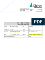 Off Hire Bunker Survey Report for MV Vishva Ekta