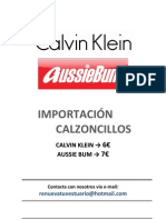 Importación Calzoncillos: C A L V I N K L E I N A U S S I E B U M