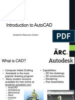 Introduction to AutoCAD 2014