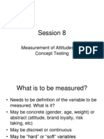 Business Research Session 8 Measuring Attitudes