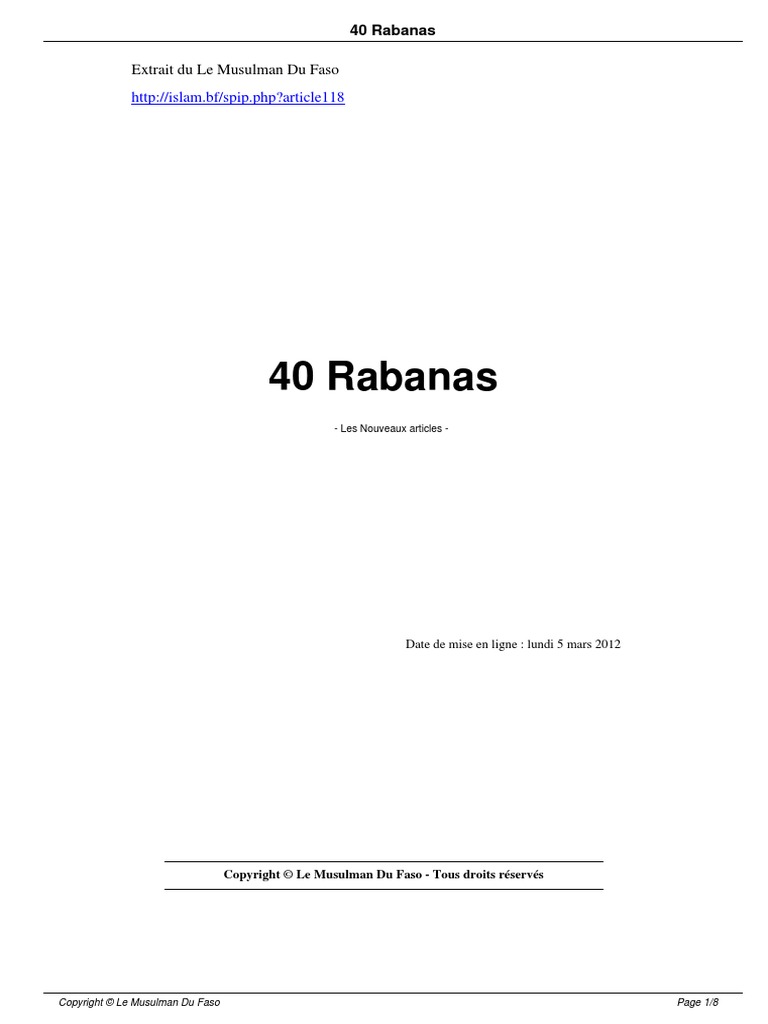 40-Rabanas A118 | PDF
