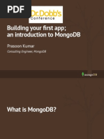 MongoDB Schema Design