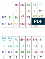 JADUAL KELAS