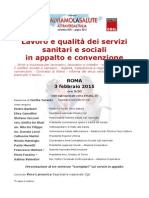 3 Febbraio 2015 Convegno CGIL FP CGIL3