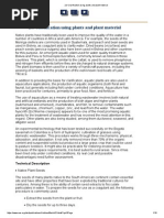 2.3 Clarification Using Plants and Plant Material