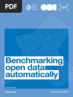 Download Benchmarking open data automatically by Open Data Institute SN253062811 doc pdf