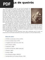 Biografia de Eça de Queiros