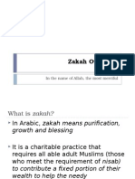 Zakah Overview: in The Name of Allah, The Most Merciful