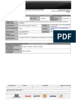 RCM - Registro de Controle de Mudanças