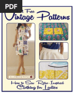 Download 11 Free Vintage Patterns How to Sew Retro-Inspired Clothing for Ladies Free eBook-2 by luiseteseixas2515 SN253066237 doc pdf