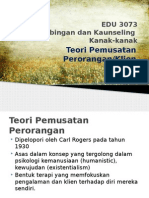 Teori Pemusatan Perorangan