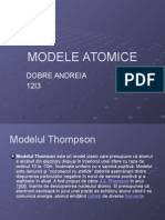 Modele Atomice-Andreia Dobre